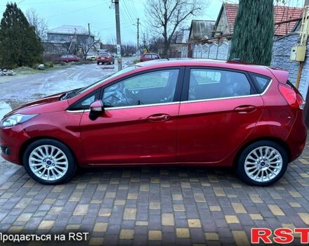 Красный Форд Фиеста, объемом двигателя 1.6 л и пробегом 104 тыс. км за 7500 $, фото 1 на Automoto.ua