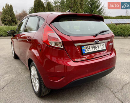 Червоний Форд Фієста, об'ємом двигуна 1.6 л та пробігом 7 тис. км за 9150 $, фото 7 на Automoto.ua
