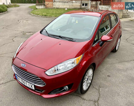Червоний Форд Фієста, об'ємом двигуна 1.6 л та пробігом 7 тис. км за 9150 $, фото 4 на Automoto.ua