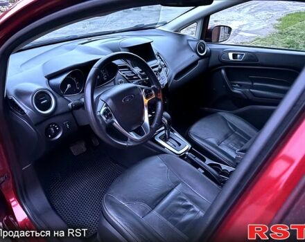 Красный Форд Фиеста, объемом двигателя 1.6 л и пробегом 104 тыс. км за 7500 $, фото 10 на Automoto.ua