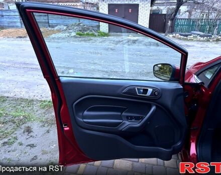 Красный Форд Фиеста, объемом двигателя 1.6 л и пробегом 104 тыс. км за 7500 $, фото 9 на Automoto.ua