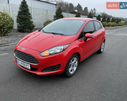 Красный Форд Фиеста, объемом двигателя 1.6 л и пробегом 127 тыс. км за 8000 $, фото 3 на Automoto.ua