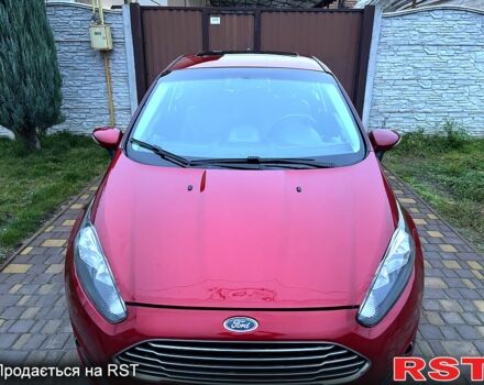 Красный Форд Фиеста, объемом двигателя 1.6 л и пробегом 104 тыс. км за 7500 $, фото 5 на Automoto.ua