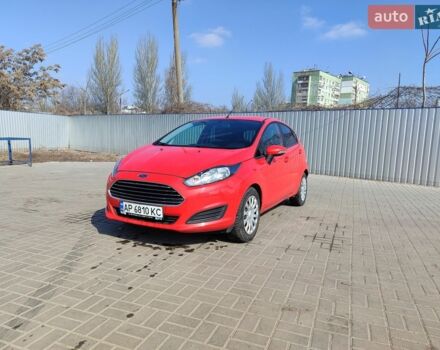 Красный Форд Фиеста, объемом двигателя 1 л и пробегом 77 тыс. км за 7500 $, фото 9 на Automoto.ua