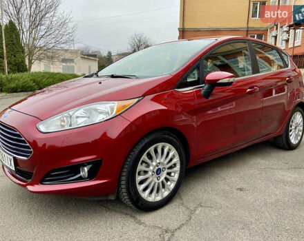 Червоний Форд Фієста, об'ємом двигуна 1.6 л та пробігом 7 тис. км за 9150 $, фото 5 на Automoto.ua