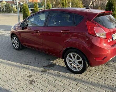 Красный Форд Фиеста, объемом двигателя 1.6 л и пробегом 238 тыс. км за 7700 $, фото 2 на Automoto.ua