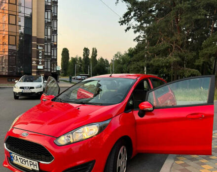 Красный Форд Фиеста, объемом двигателя 1 л и пробегом 67 тыс. км за 8550 $, фото 1 на Automoto.ua