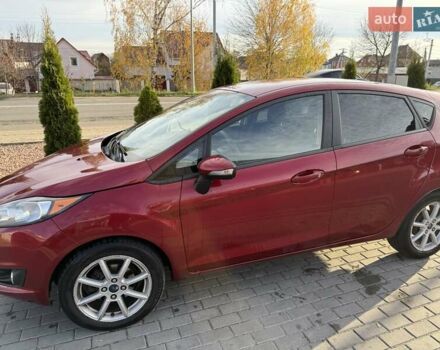 Красный Форд Фиеста, объемом двигателя 1.6 л и пробегом 238 тыс. км за 7700 $, фото 4 на Automoto.ua