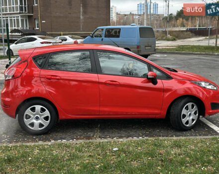 Красный Форд Фиеста, объемом двигателя 1 л и пробегом 70 тыс. км за 8500 $, фото 11 на Automoto.ua