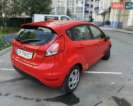 Красный Форд Фиеста, объемом двигателя 1 л и пробегом 68 тыс. км за 8750 $, фото 8 на Automoto.ua