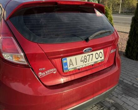 Красный Форд Фиеста, объемом двигателя 1.6 л и пробегом 238 тыс. км за 7700 $, фото 6 на Automoto.ua