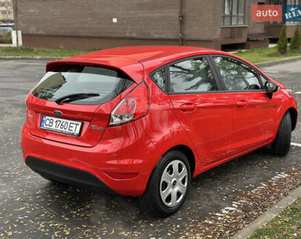 Красный Форд Фиеста, объемом двигателя 1 л и пробегом 70 тыс. км за 8500 $, фото 9 на Automoto.ua