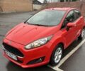 Красный Форд Фиеста, объемом двигателя 1 л и пробегом 65 тыс. км за 9400 $, фото 1 на Automoto.ua