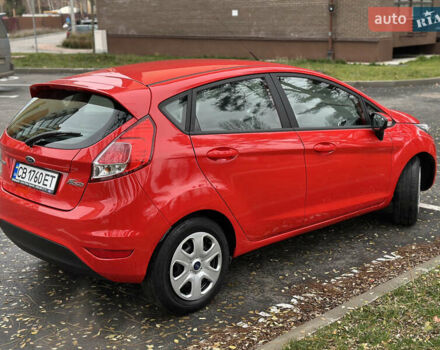 Красный Форд Фиеста, объемом двигателя 1 л и пробегом 70 тыс. км за 8500 $, фото 10 на Automoto.ua