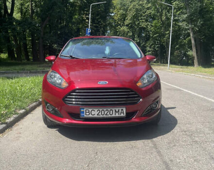 Красный Форд Фиеста, объемом двигателя 1.6 л и пробегом 167 тыс. км за 7900 $, фото 1 на Automoto.ua