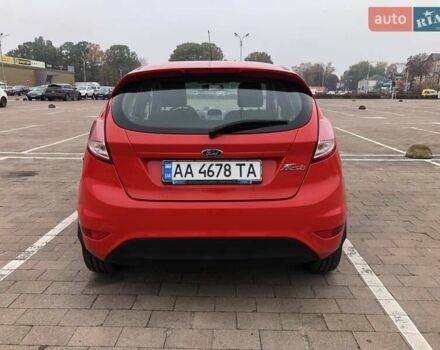 Красный Форд Фиеста, объемом двигателя 1.39 л и пробегом 128 тыс. км за 7950 $, фото 3 на Automoto.ua