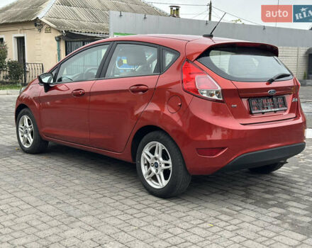 Красный Форд Фиеста, объемом двигателя 1.6 л и пробегом 189 тыс. км за 8999 $, фото 2 на Automoto.ua