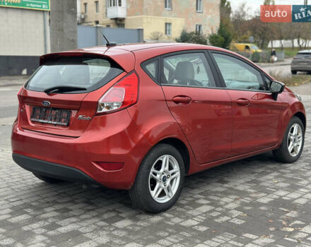Красный Форд Фиеста, объемом двигателя 1.6 л и пробегом 189 тыс. км за 8999 $, фото 4 на Automoto.ua