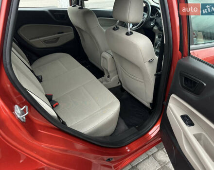 Красный Форд Фиеста, объемом двигателя 1.6 л и пробегом 189 тыс. км за 8999 $, фото 11 на Automoto.ua