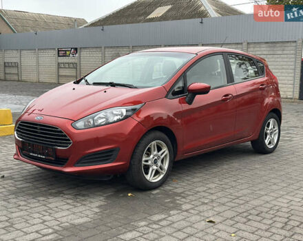 Красный Форд Фиеста, объемом двигателя 1.6 л и пробегом 189 тыс. км за 8999 $, фото 1 на Automoto.ua