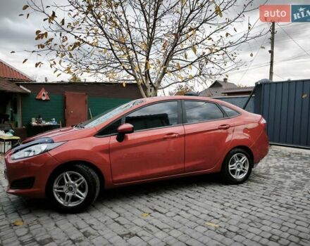 Красный Форд Фиеста, объемом двигателя 1.6 л и пробегом 113 тыс. км за 6900 $, фото 1 на Automoto.ua