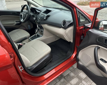Красный Форд Фиеста, объемом двигателя 1.6 л и пробегом 189 тыс. км за 8999 $, фото 12 на Automoto.ua