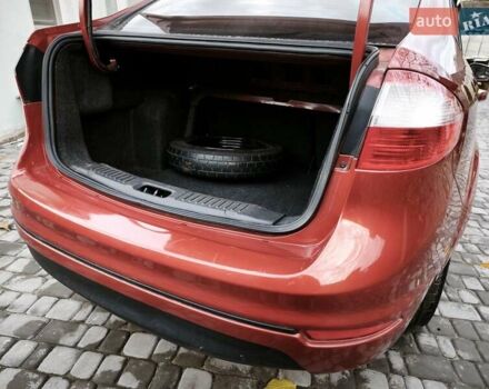 Красный Форд Фиеста, объемом двигателя 1.6 л и пробегом 113 тыс. км за 6900 $, фото 14 на Automoto.ua