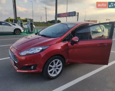 Форд Фиеста 2018 в Львове на Automoto.ua Красный Форд Фиеста, объемом двигателя 1.6 л и пробегом 170 тыс. км за 8600 $, фото 2 на Automoto.ua