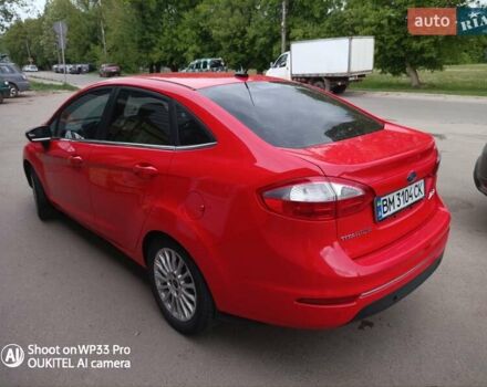 Красный Форд Фиеста, объемом двигателя 1.6 л и пробегом 147 тыс. км за 8500 $, фото 1 на Automoto.ua