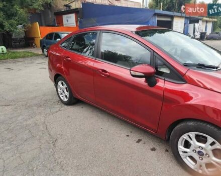 Красный Форд Фиеста, объемом двигателя 1.6 л и пробегом 250 тыс. км за 6200 $, фото 2 на Automoto.ua
