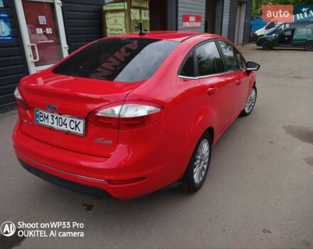 Красный Форд Фиеста, объемом двигателя 1.6 л и пробегом 147 тыс. км за 8500 $, фото 4 на Automoto.ua