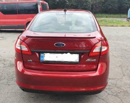 Красный Форд Фиеста, объемом двигателя 1.6 л и пробегом 251 тыс. км за 6700 $, фото 1 на Automoto.ua