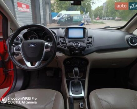 Красный Форд Фиеста, объемом двигателя 1.6 л и пробегом 147 тыс. км за 8500 $, фото 13 на Automoto.ua