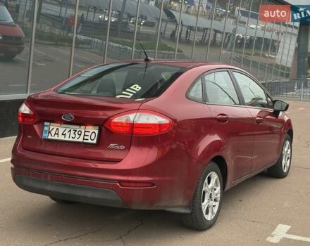 Красный Форд Фиеста, объемом двигателя 1.6 л и пробегом 251 тыс. км за 6900 $, фото 3 на Automoto.ua