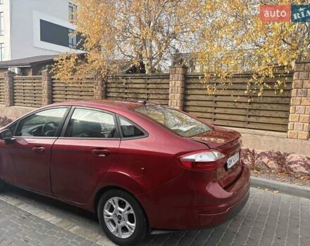 Красный Форд Фиеста, объемом двигателя 1.6 л и пробегом 220 тыс. км за 7200 $, фото 9 на Automoto.ua