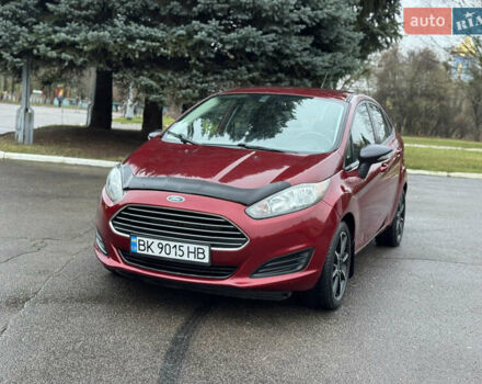 Красный Форд Фиеста, объемом двигателя 1.6 л и пробегом 150 тыс. км за 6599 $, фото 1 на Automoto.ua