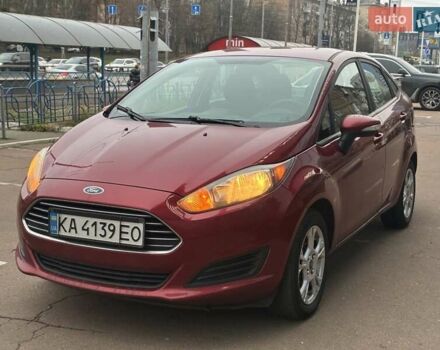 Красный Форд Фиеста, объемом двигателя 1.6 л и пробегом 251 тыс. км за 6900 $, фото 1 на Automoto.ua
