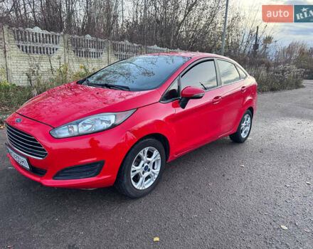 Красный Форд Фиеста, объемом двигателя 1.6 л и пробегом 138 тыс. км за 7000 $, фото 1 на Automoto.ua