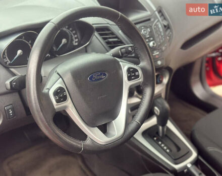 Красный Форд Фиеста, объемом двигателя 1.6 л и пробегом 174 тыс. км за 7499 $, фото 15 на Automoto.ua
