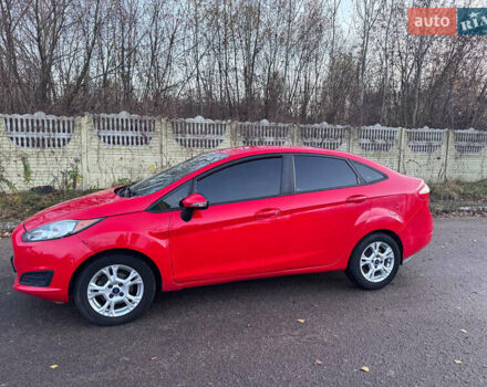 Красный Форд Фиеста, объемом двигателя 1.6 л и пробегом 138 тыс. км за 7000 $, фото 4 на Automoto.ua