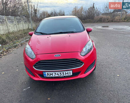 Красный Форд Фиеста, объемом двигателя 1.6 л и пробегом 138 тыс. км за 7000 $, фото 6 на Automoto.ua