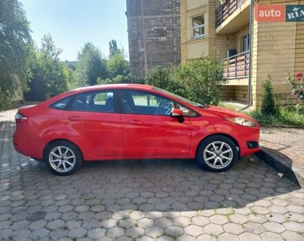 Красный Форд Фиеста, объемом двигателя 1.6 л и пробегом 116 тыс. км за 7500 $, фото 1 на Automoto.ua