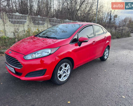 Красный Форд Фиеста, объемом двигателя 1.6 л и пробегом 138 тыс. км за 7000 $, фото 7 на Automoto.ua