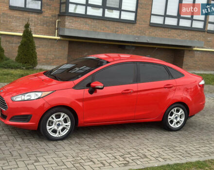 Красный Форд Фиеста, объемом двигателя 1.6 л и пробегом 174 тыс. км за 7499 $, фото 1 на Automoto.ua
