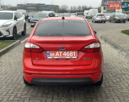 Красный Форд Фиеста, объемом двигателя 1.6 л и пробегом 174 тыс. км за 7499 $, фото 4 на Automoto.ua