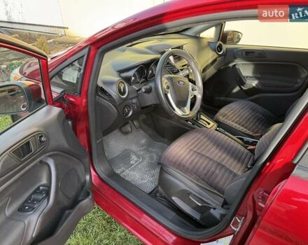 Красный Форд Фиеста, объемом двигателя 1.6 л и пробегом 125 тыс. км за 8500 $, фото 9 на Automoto.ua