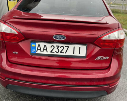 Красный Форд Фиеста, объемом двигателя 1.6 л и пробегом 122 тыс. км за 8400 $, фото 2 на Automoto.ua