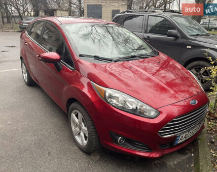 Красный Форд Фиеста, объемом двигателя 1.6 л и пробегом 122 тыс. км за 8400 $, фото 5 на Automoto.ua