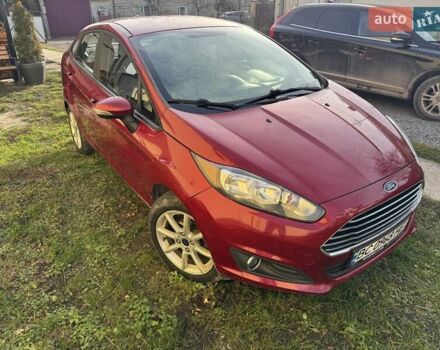 Красный Форд Фиеста, объемом двигателя 1.6 л и пробегом 125 тыс. км за 8500 $, фото 1 на Automoto.ua