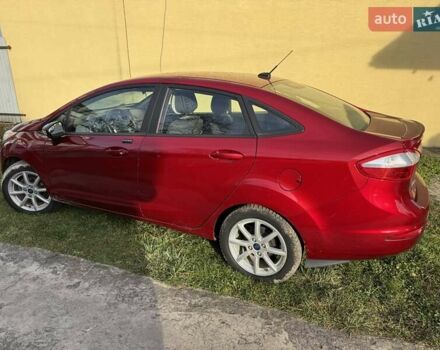 Красный Форд Фиеста, объемом двигателя 1.6 л и пробегом 125 тыс. км за 8500 $, фото 3 на Automoto.ua